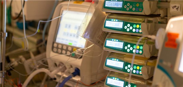 Geräte im Krankenhaus