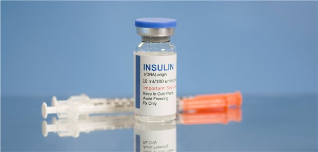 Insulinfläschchen mit Spritze