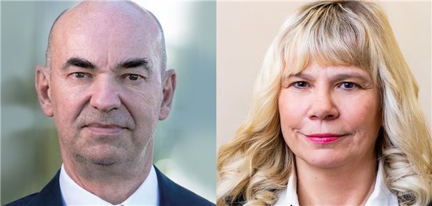 Streit in KV Brandenburg um Delegation und Entbudgetierung Liegen über Kreuz in der Einschätzung darüber, was die drängendsten Baustellen in der Allgemeinmedizin sind: Brandenburgs HB-Chef Dr. Hanjo Pohle und KV-Chefin Dr. Catrin Steiniger.