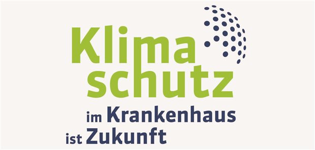 Logo der Initiatve Klimaschutz im Krankenhaus.