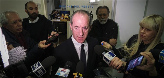 Italienische Regierung will wegen Coronavirus Städte abriegeln Luca Zaia, Präsident der Region Venetien, kündigt wegen Sars-CoV-2-Fällen Sicherheitsmaßnahmen an.