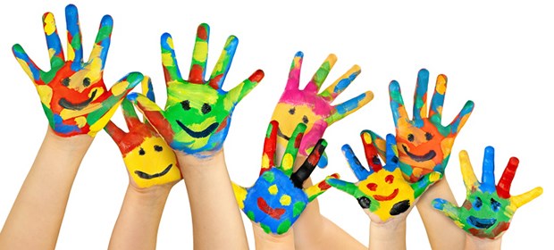 Kinder psychisch auffälliger Lustige Hände: Immer mehr Kindern ist offenbar nicht mehr zum Lachen zumute.