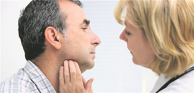 Lymphadenopathie? Dies kann bei CLL-Patienten Zeichen für eine Progression sein.