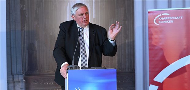 Machte seine Haltung zur anstehenden Krankenhausreform auf dem Gesundheitskongress des Westens klar: NRW-Gesundheitsminister Karl-Josef Laumann (CDU).