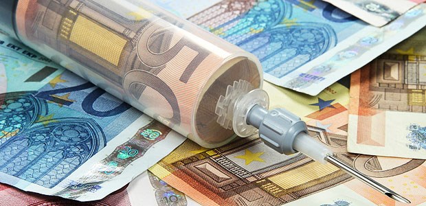 Laute Rufe nach der Finanzspritze Mächtig aufgezogen müsste die jährliche Finanzspritze für die Kliniken sein, fordert die DKG.