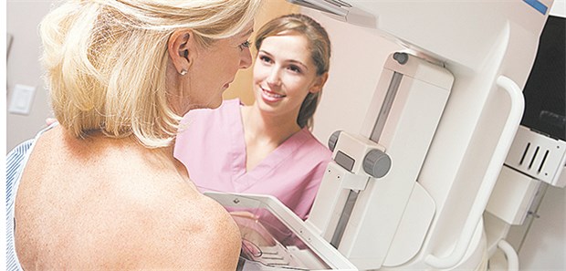 Mit Brustkrebs-Screening kein Überlebensvorteil Mammografie zur Krebsfrüherkennung.
