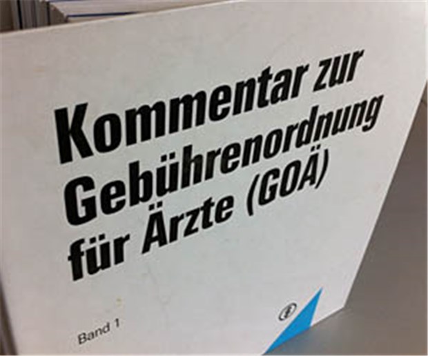PKV will GOÄ "sprechen" lassen Mammutwerk vor der Reform: Die PKV hat ihre Vorstellungen für die neue GOÄ.