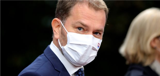 Slowakischer Regierungschef will regelmäßige Corona-Massentests Igor Matovič, Ministerpräsident der Slowakei