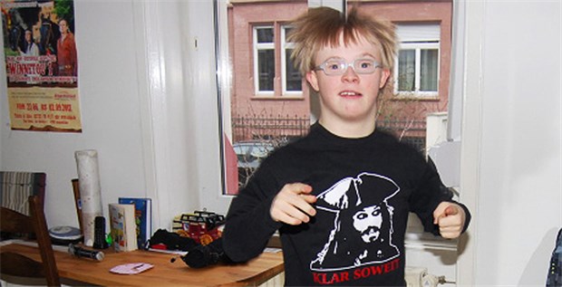 Menschen mit besonderer Begabung Max Ackfeld ist gerne in Bewegung.