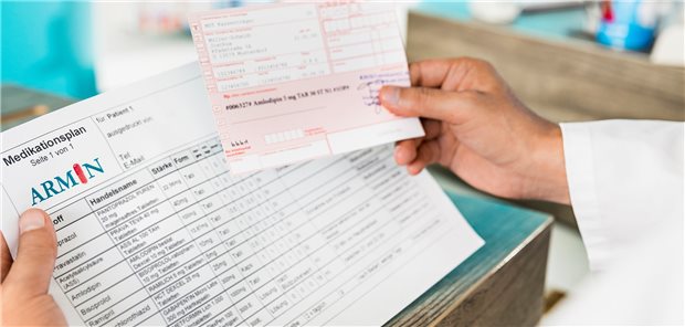 Medikationsplan im Rahmen des Modellprojekts ARMIN: Ein Ziel des Projekts ist es auch, dass Ärzte und Apotheker nicht nur übereinander, sondern miteinander reden.