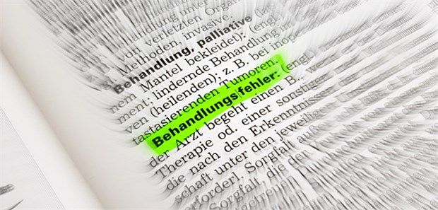 Keiner hat alle Zahlen - und trotzdem sind sie aussagekräftig Mindestens einmal im Jahr geraten Behandlungsfehler in den Fokus.