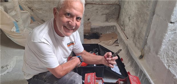  Jean-Philippe Grimaud bei der Arbeit.