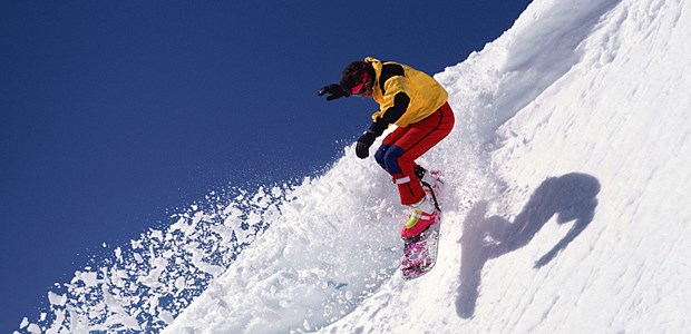 Snowboards machen Pisten gefährlicher Mit Vollgas in die Unfallchirurgie.