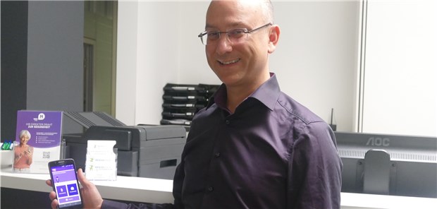 Mit dem Messengerdienst MediOne will Dr. Ralph Jäger Kommunikations- und Praxisprozesse verbessern.