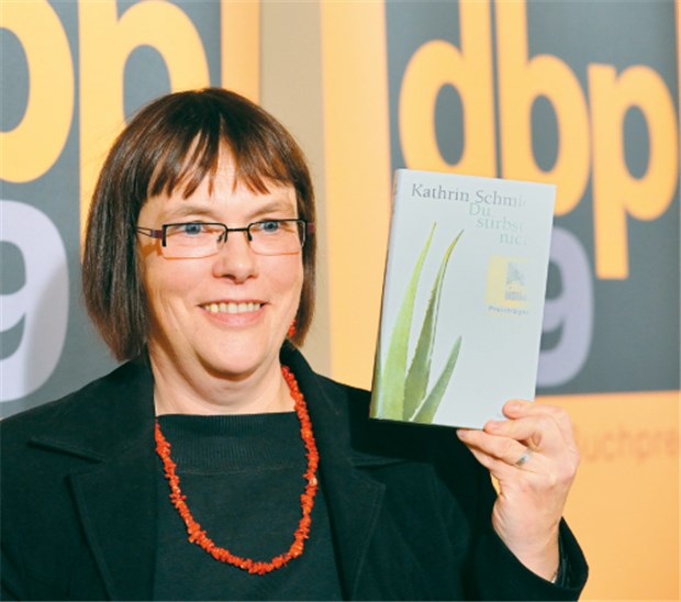 Ein Roman aus der Innenwelt der Kranken Mit dem Titel "Du stirbst nicht" hat Kathrin Schmidt den Deutschen Buchpreis gewonnen.