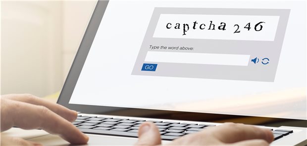 Mit dem sogenannten Captcha-Mechanismus können Praxen ihre Webanwendungen schützen.