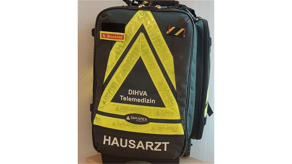 Mit diesem Rucksack rücken die DIHVAs aus. 