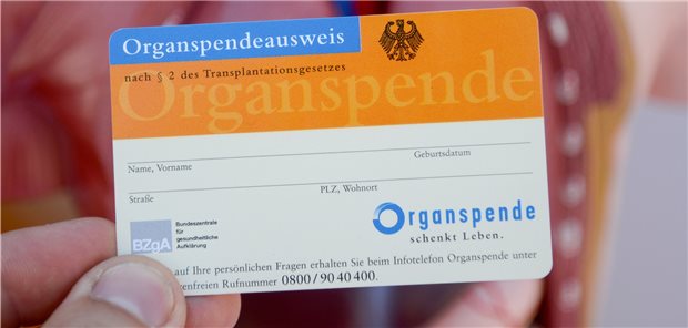 Mit einem Organspendeausweis lässt sich die Spendebereitschaft eindeutig festhalten und auch für Ärzte erkennen. Doch meist müssen nach wie vor Angehörige über die Frage einer möglichen Organspende entscheiden.