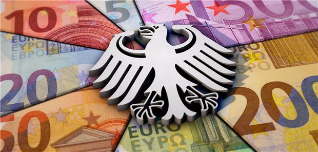 Der Bundesadler auf Geldscheinen