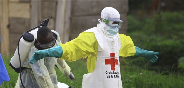 Ebola-Epidemie bleibt internationale Notlage Mitarbeiter des Roten Kreuzes haben im Kongo mittlerweile mehr Kontrolle über den Ebola-Ausbruch.