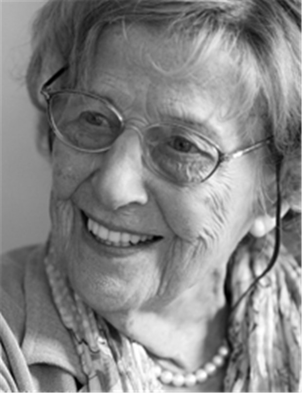Margarete Mitscherlich ist tot Mitscherlich im Sommer 2009.