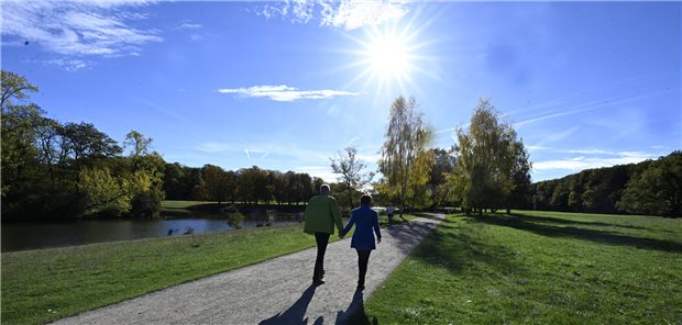 Moderate regelmäßige Bewegung, wie Spaziergänge, können bei Personen mit Kniearthrose kurz- bis mittelfristig das Aktivitätsniveau steigern.
