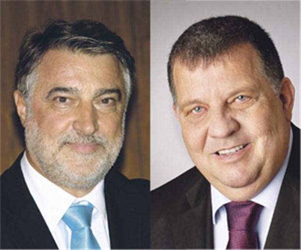 Schwerer Verdacht gegen KV-Vorstand Müssen sich einem Abwahlverfahren stellen: Hessens KV-Vorstände Dr. Gerd W. Zimmermann (li.) und Frank-Rüdiger Zimmeck.