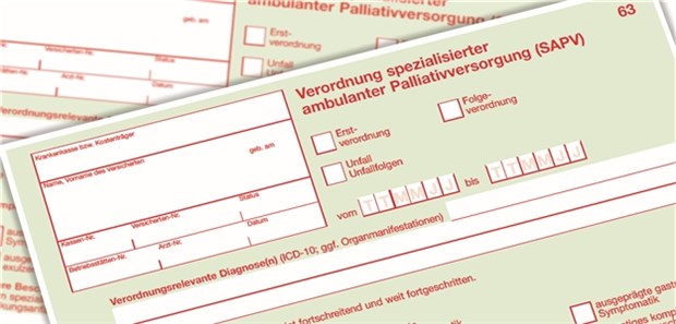 Muster 63: Wer die Verordnung ausfüllt, kann die EBM-Nr. 01425 oder 01426 abrechnen.