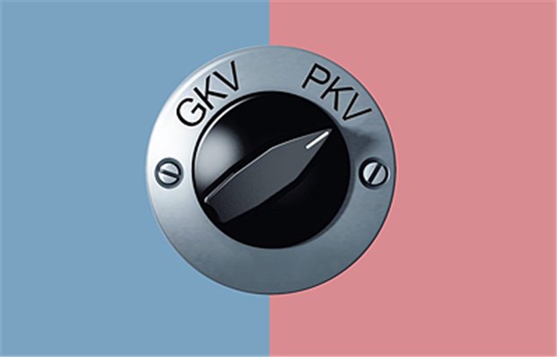 Koalition will Profil von PKV und GKV schärfen Nach Ansicht des GKV-Spitzenverbandes stärkt das Positionspapier der Union einseitig die PKV.
