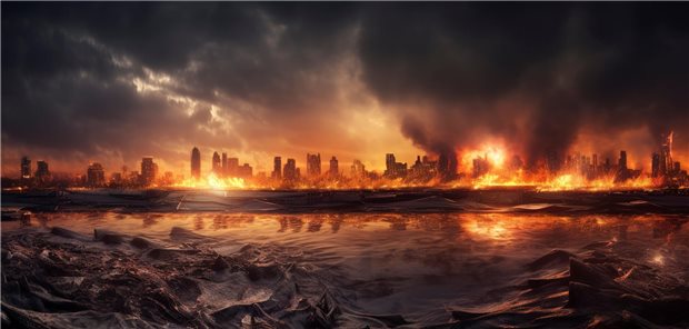 Nach der Apokalypse: In drastischen Worten werden in einem Aufruf an Ärztinnen und Ärzten die Konsequenzen geschildert, wenn auch nur ein geringer Teil des weltweiten Atomwaffenarsenals zum Einsatz käme.