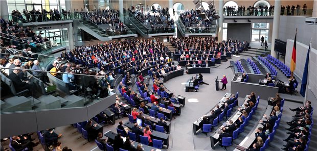 Nach der Kanzelrwahl am 6. Mai geht die Arbeit im Plenum des Bundestages wieder los.