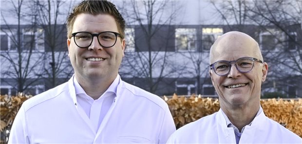 Zwei neue Chefärzte im Dürener Marien-Hospital Neue Chefärzte am Dürener St. Marien Hospital: Dr. Simon D. Herkenrath (l.) und Dr. Markus Meibert.
