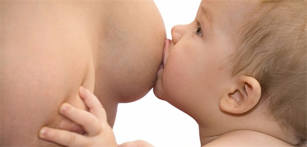 WHO ruft Mütter zum Stillen auf Nicht genug gestillt: Die WHO möchte, dass Babys in den ersten sechs Monaten nur Muttermilch bekommen.