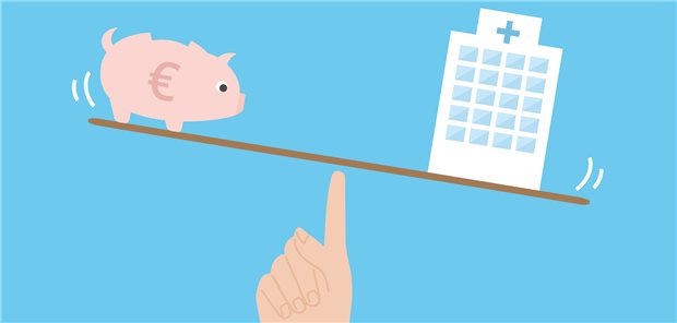 Nicht im Gleichgewicht? Das Bündnis Krankenhaus statt Fabrik will, dass Kliniken bedarfsgerecht finanziert werden – Gewinn müsse es allerdings nicht erwirtschaften.