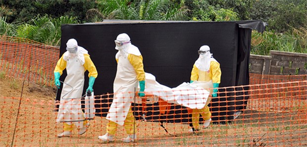 US-Behörde warnt Ärzte Noch nicht vorbei: Ebola-Einsatz von "Ärzte ohne Grenzen" im April in Guinea.