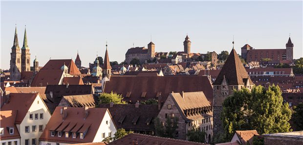 Blick über Nürnberg 
