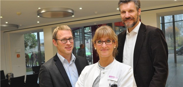 Oberärzte und Privatdozent im Norden werben um Assistenzärzte (v.l.): Dr. Alexander Bauer (Klinik für Innere Medizin in Bad Segeberg), Dr. Bettina Schwarz (Herz- und Gefäßzentrum Bad Segeberg) und Dr. Christian Herzmann (Borstel).