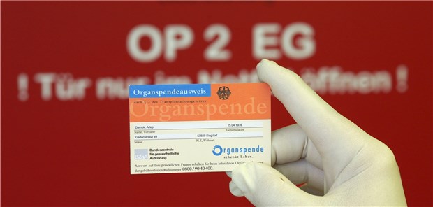 Das große Werben Organspendeausweis: Immerhin 40 Prozent der Bundesbürger besitzen einen.