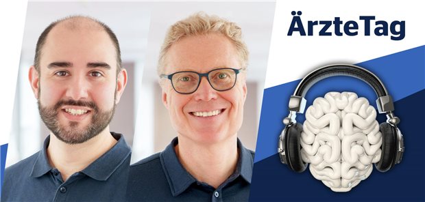 PD Dr. Kambiz Afshar und Professor Nils Schneider