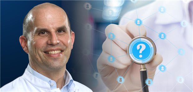 Bildunterschrift: PD Dr. Marc Schmalzing, Facharzt für Rheumatologie, Innere Medizin und Hämatologie/Onkologie sowie Leiter des Schwerpunkts Rheumatologie und Klinische Immunologie am Universitätsklinikum Würzburg&#xA;