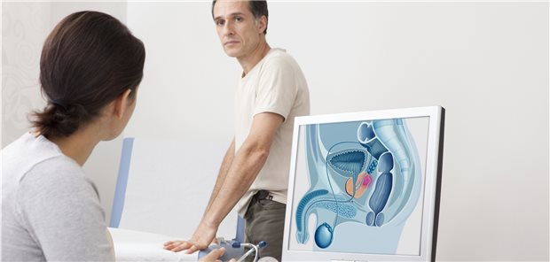 Patient mit Prostata-Ca: Watchful Waiting statt kurativer Behandlung sollte laut Leitlinie bei Patienten erörtert werden, die eine mutmaßliche Lebenserwartung unter zehn Jahren haben.