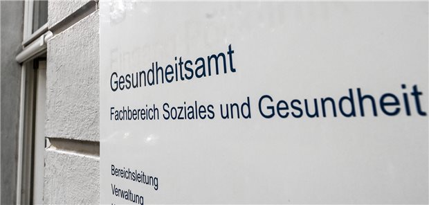 1600 neue Stellen in Gesundheitsämtern durch ÖGD-Pakt Personal aufgebaut haben Gesundheitsämter in den vergangenen zwei Jahren. Hier das Gesundheitsamt in Potsdam.