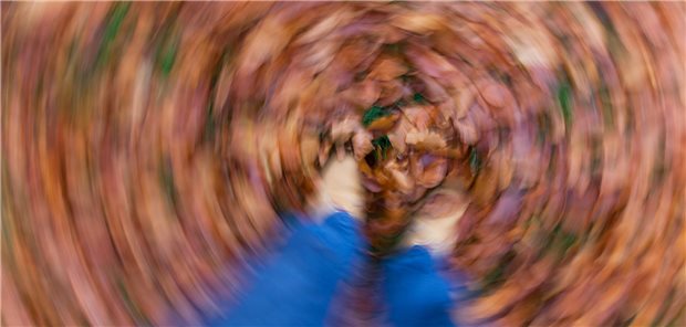 Es dreht sich: Schwindel.