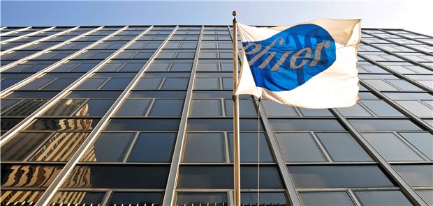 Pfizer rechnet mit starkem Umsatzschub Pfizer-Zentrale in New York. Hoch hinauf soll es 2021 auch mit den Geschäften gehen.