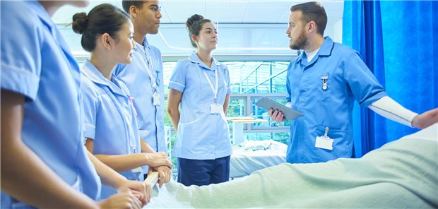 Pflegekräfte im Krankenhaus