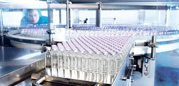 Unter Generika-Feuer Pharmaproduktion von Sanofi am deutschen Standort Frankfurt-Höchst.