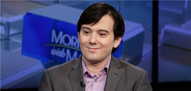 Martin Shkreli wegen Preiswuchers vor Gericht Pharmaunternehmer Martin Shkreli in der Fernsehsendung „Mornings with Maria Bartiromo“ aus dem Jahr 2017.