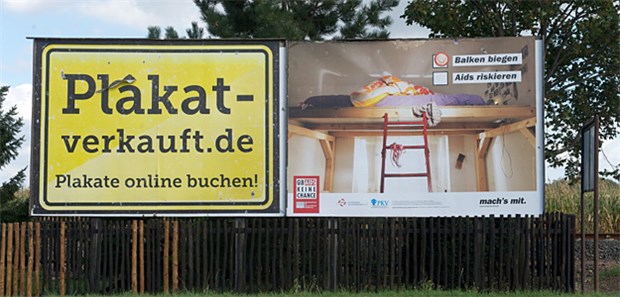Prävention ist mehr als Plakate zu drucken Plakat zur Aids-Aufklärung: Nicht der Weisheit letzter Schluss in der Prävention.