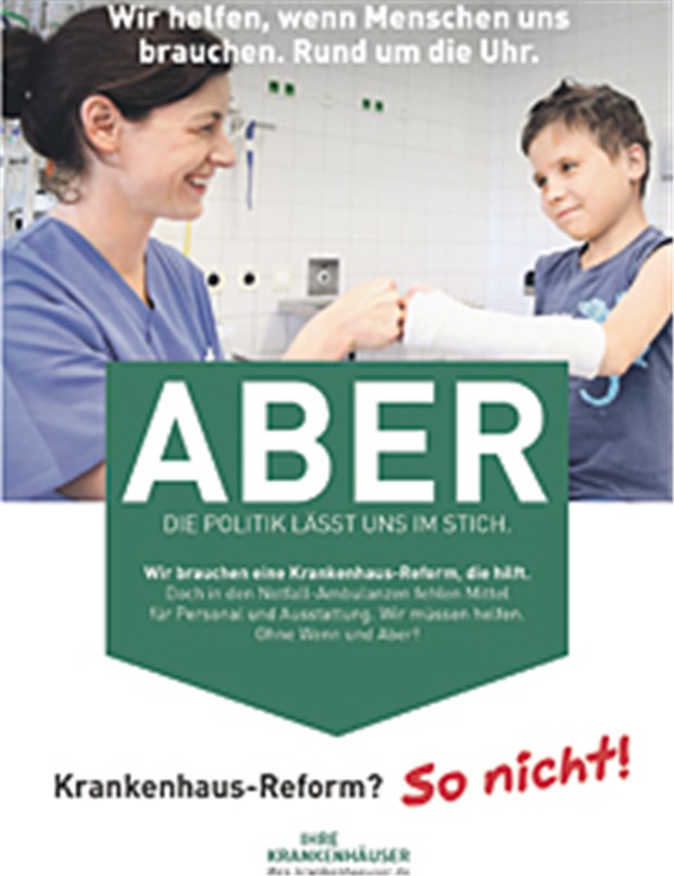 Protest zeigt erste Wirkungen Plakativer Protest.