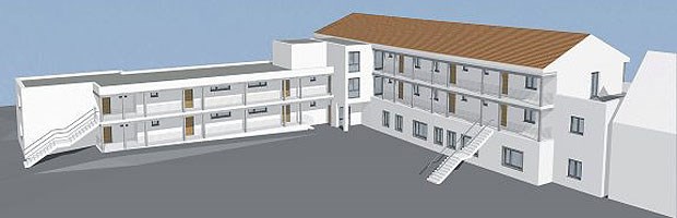 Im Gesundheitshaus ist Platz für Honorarärzte Platz für mehrere ärztliche Arbeitsplätze, eine Physiotherapie und für barrierefreie Wohnungen: das geplante Gesundheitshaus in Woldegk.